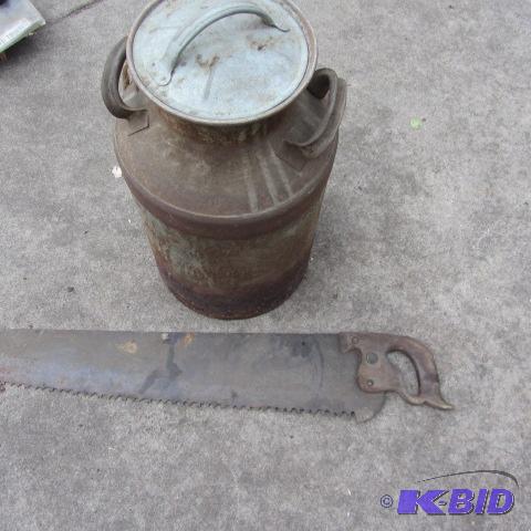 Milk Can, Ice Saw