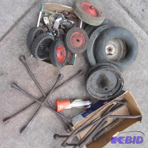 Tire Irons, Wheels, Casters