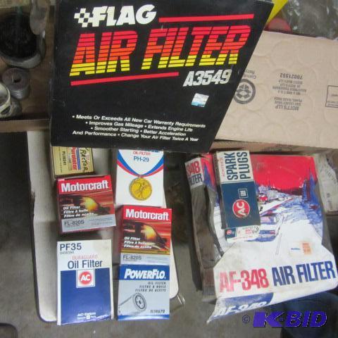 Filter, Spark Plugs