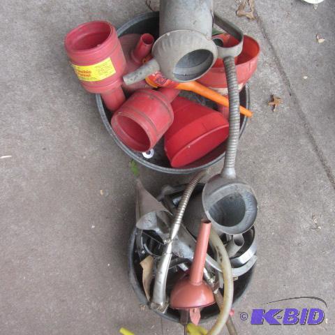 Funnels, Spouts, Wrenches