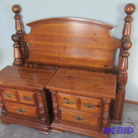 Queen Bed, Night Stands
