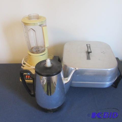 Blender, Fry Pan, Coffee