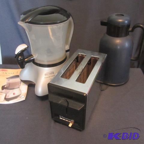Cocoa, Latte Maker, Toaster