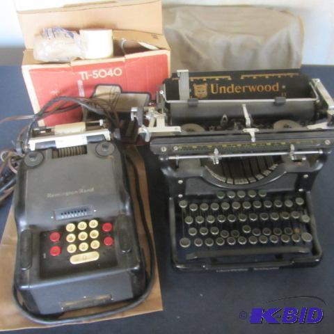 Typewriter, Calculator
