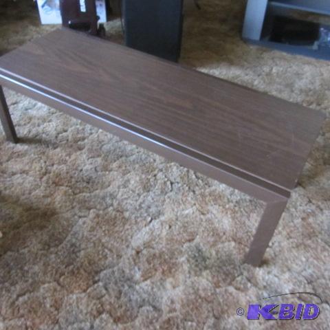 Metal Framed Bench