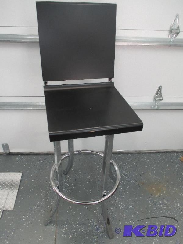 Swivel Stool with Metal Legs