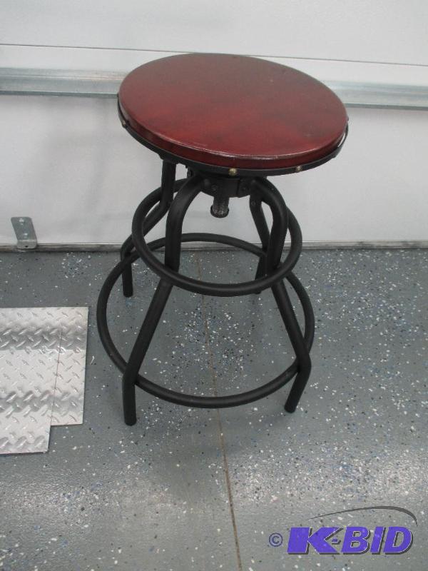 Stool with Metal Legs