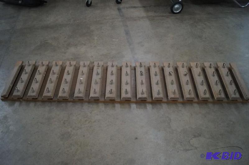 Vintage bar rack