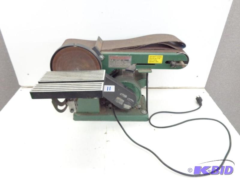 lot 11 image: Disc Sander   Central Machinery  6" Disc...