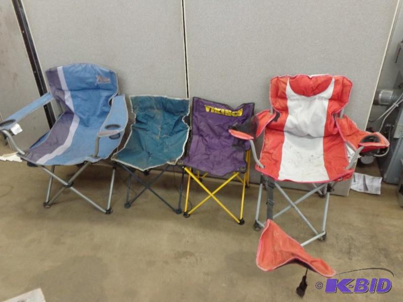 lot 131 image: Yard Chairs   1 Viking  3 Other Chairs  1 Wit...