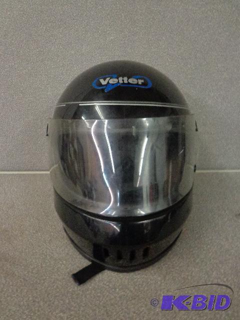 lot 18 image: Vetter Helmet   Full Face Helmet  Size unknow...