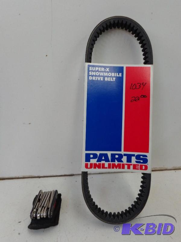 lot 57 image: Snowmobile Belt   NEW   Allen Wrench Set...