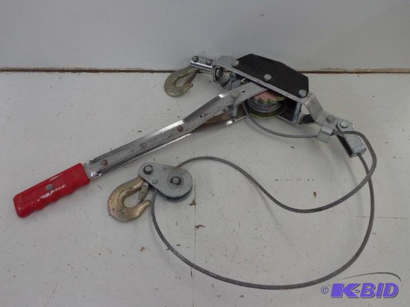 lot 58 image: Com - A - Long   12 Ton Cable  Looks New ...