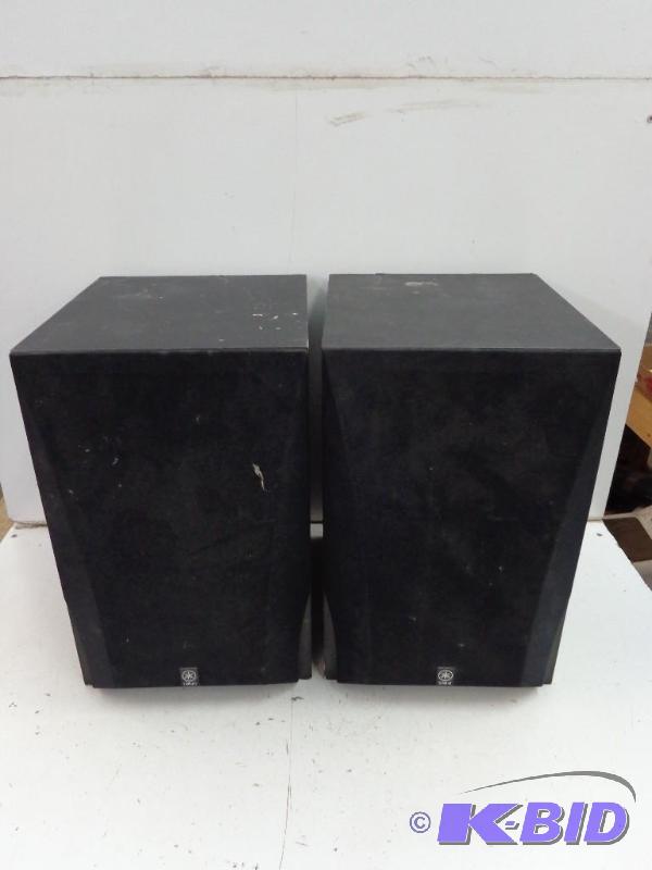 lot 88 image: Stereo Speakers   Yamaha - Pair  16"...