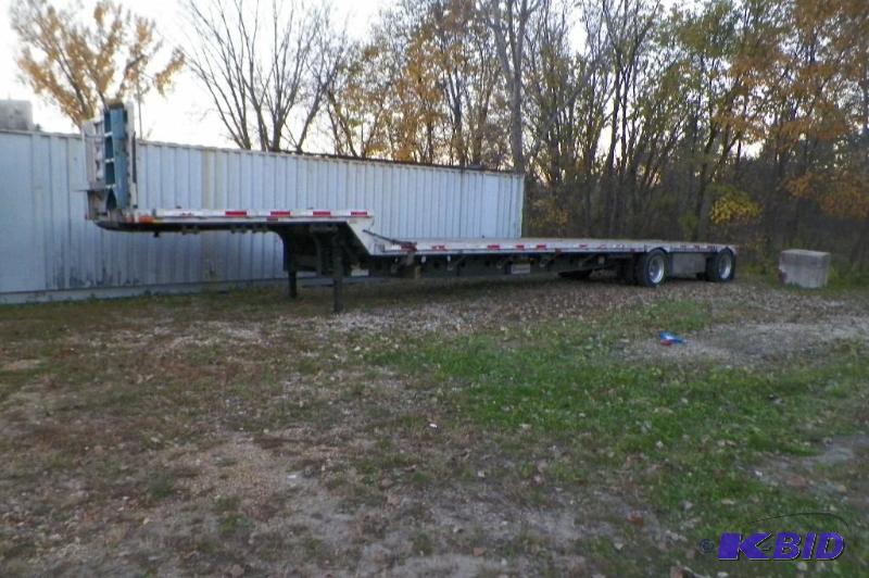 lot 1 image: 48 Foot Step Deck Trans Craft Trailer