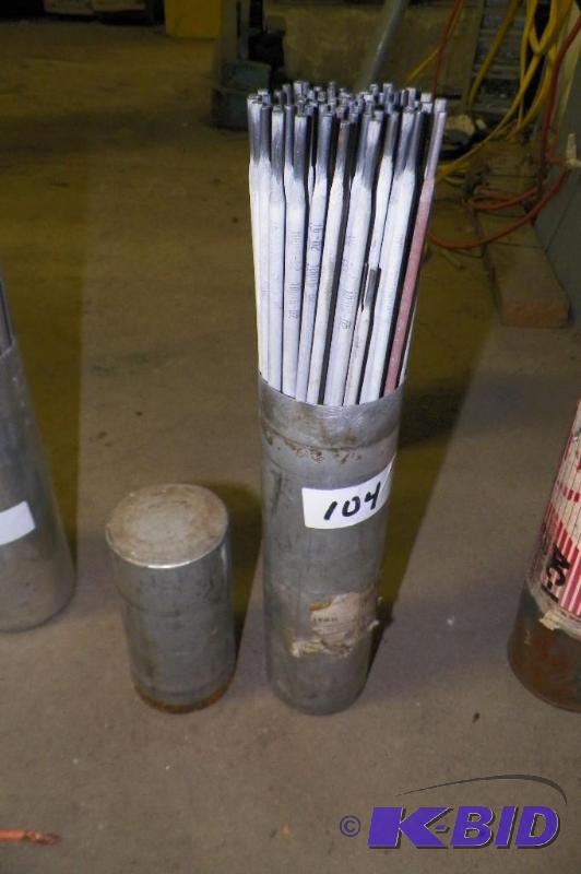 lot 104 image: 10016 Welding Rod Low Hydrogen