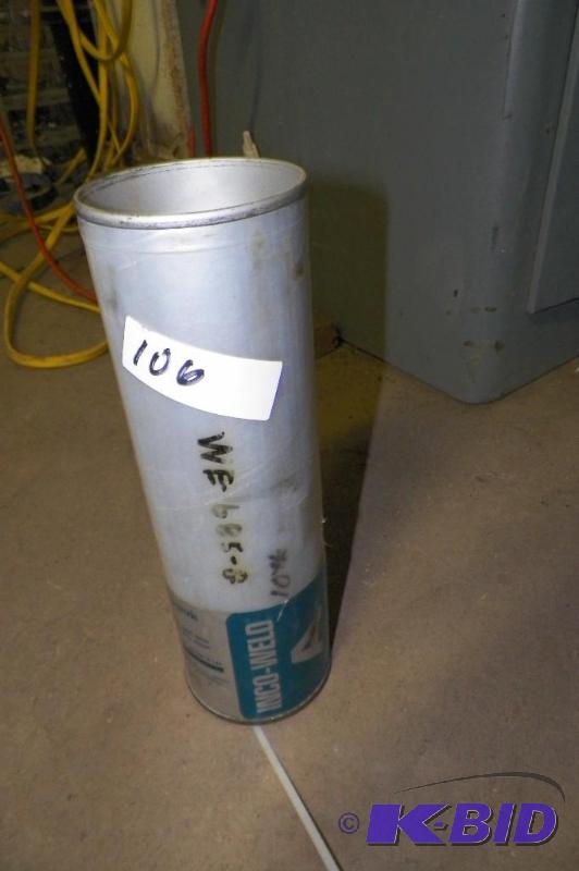 lot 106 image: 685 Welding Rods Dissimilar Alloys new can