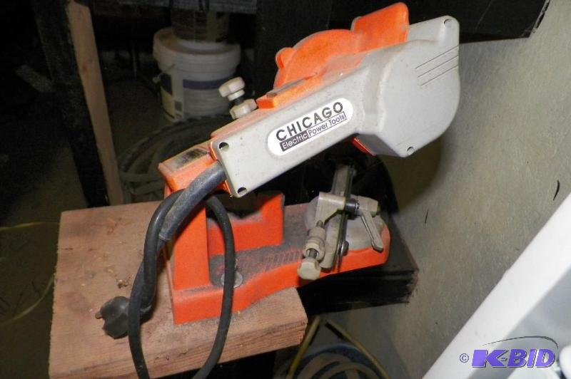 lot 123 image: Electric Chain Saw Sharpener