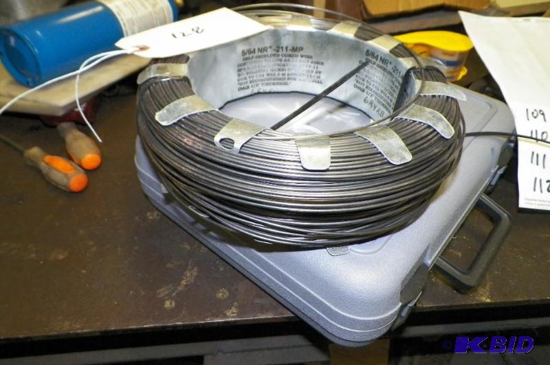 lot 128 image: Flux Wire Welding  Wire