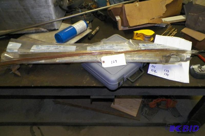 lot 129 image: Tig Rods