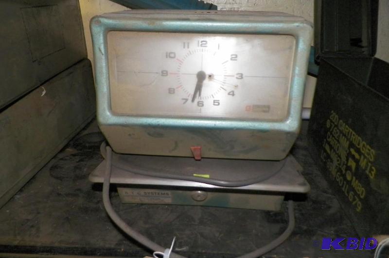 lot 133 image: ATC Time Clock