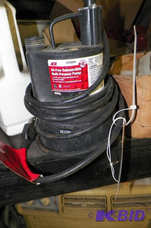lot 149 image: ACE Oil Free Submersible Multi Purpose Pump