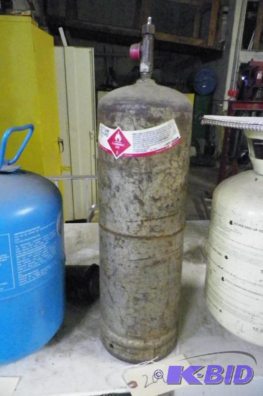 lot 201 image: Acetylene Tank Full