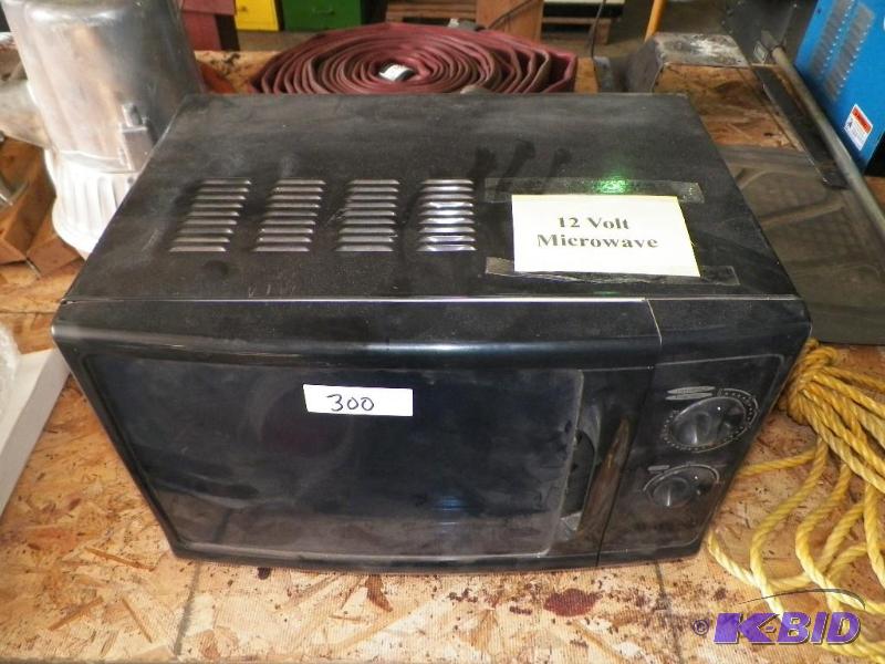 lot 300 image: 12 Volt Microwave for  a Semi