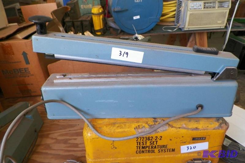 lot 319 image: Bag Sealer