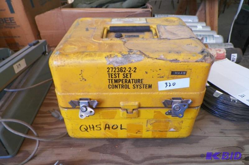 lot 320 image: Test Set Temperature Control System