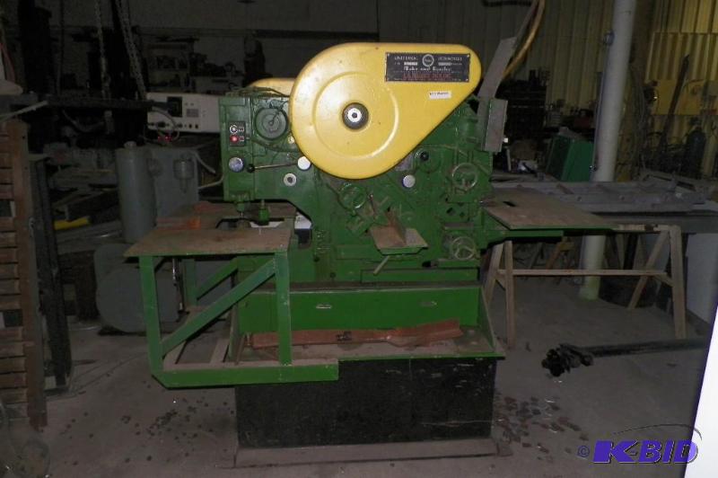 lot 33 image: Universal Ironworker Muhr & Bender Model KBL D F