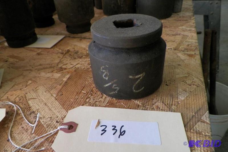 lot 336 image: 1 inch drive  socket 2 58