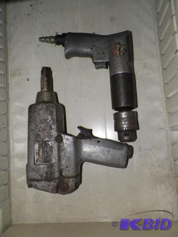 lot 65 image: Air Drill and Air Hammer