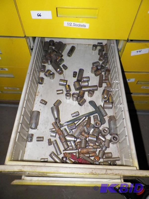 lot 68 image: 38 & 12 inch sockets