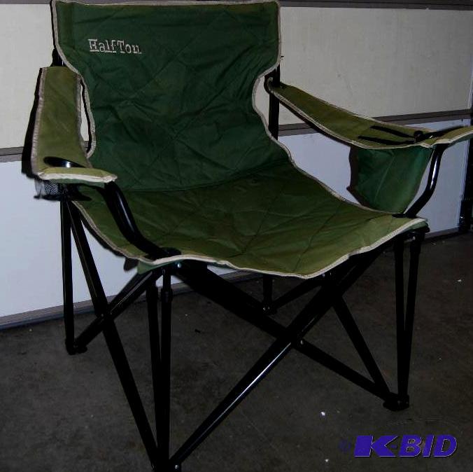 Half Ton Foldable Camp Chair, oversized, padd...