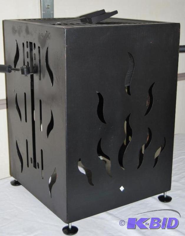 Backyard Firepit &amp BBQ Grill, laser cut f...