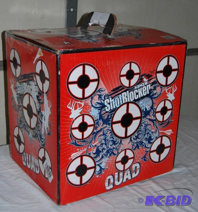 McKenzie ShotBlocker Quad Box Archery Target,...