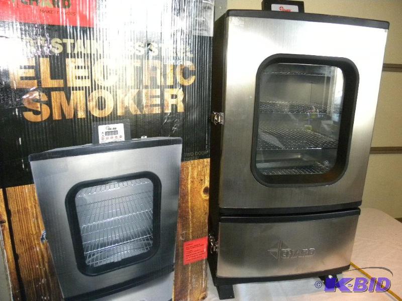 Chard 30&quot Electric Stainless Steel Smoke...