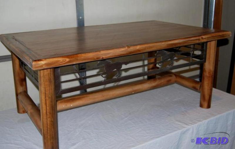 Horse Coffee Table, solid wood construction, ...
