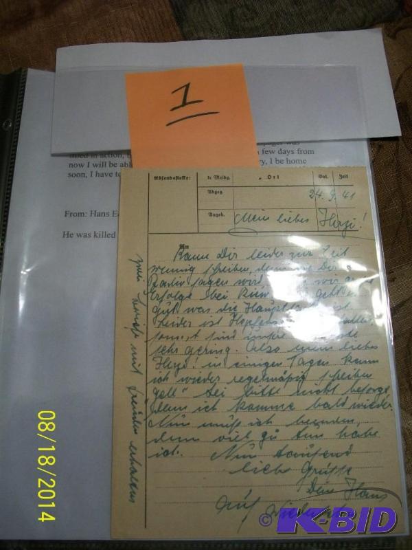 World War II Soldiers Letters Home