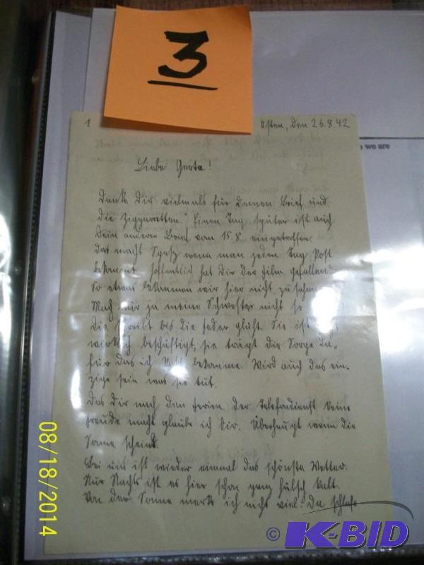 World War II Soldiers Letters Home