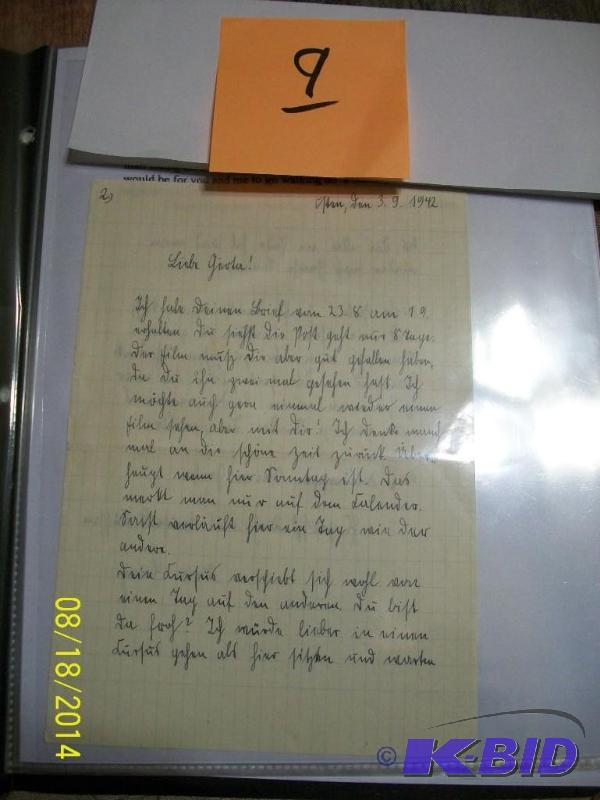 World War II Soldiers Letters Home