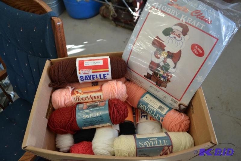 Lot of Yarn, Hobby Craft Kit