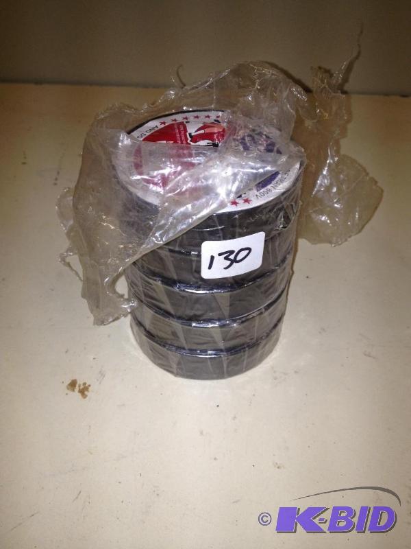 5 Rolls Electrical Tape, New&nbsp...