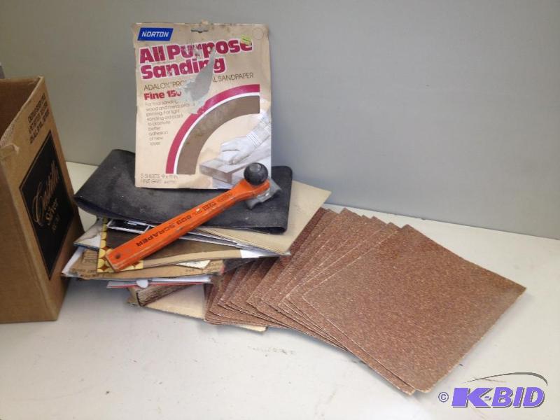 Large Lot of Abrasives&nbsp...