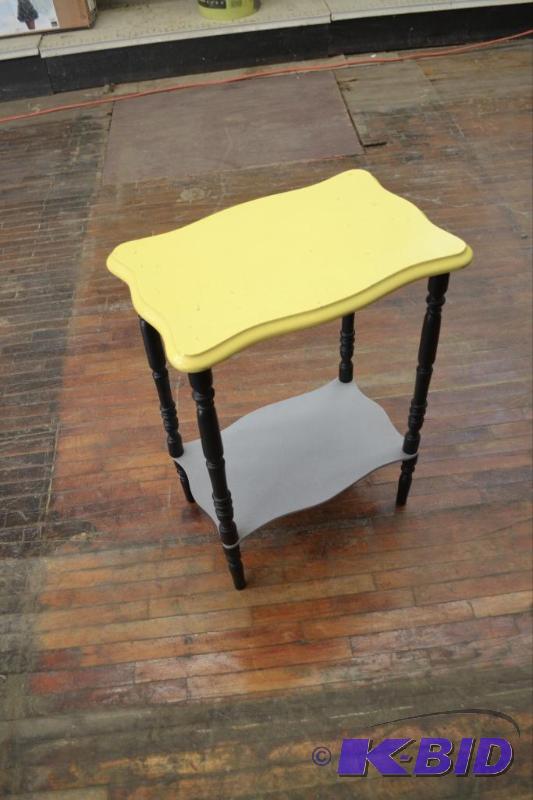 Wood End Table