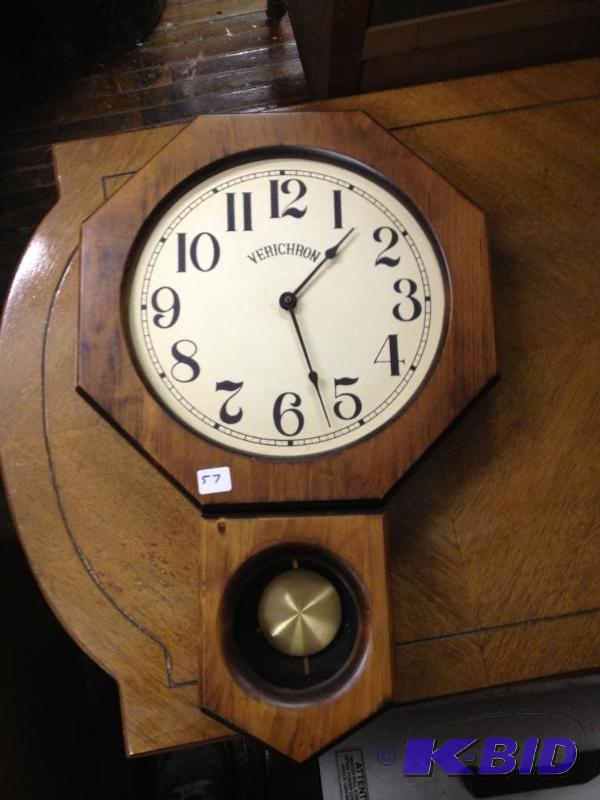 Wood Wall Clock with Pendulum&nbsp...