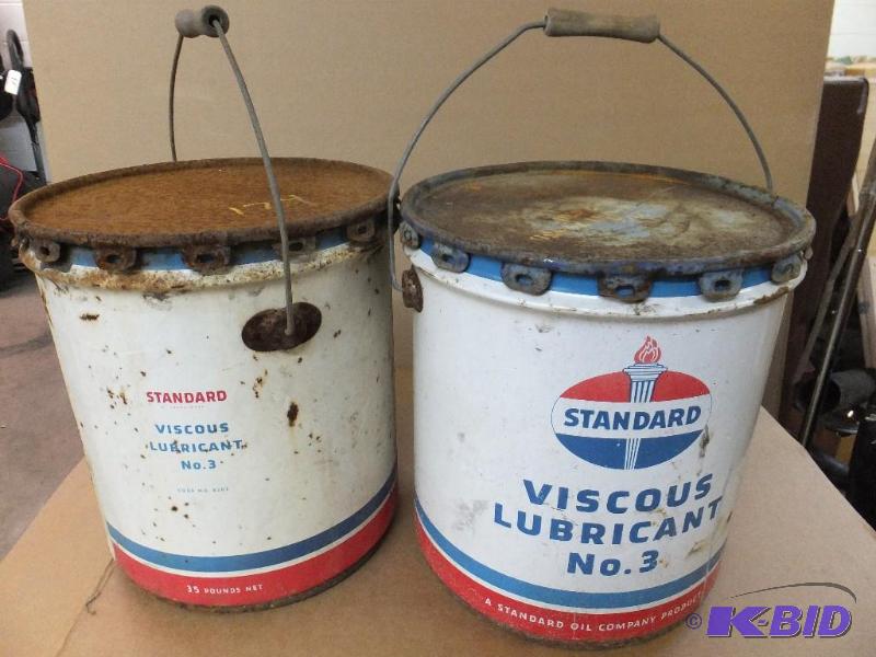 Vintage Bulk Oil Cans