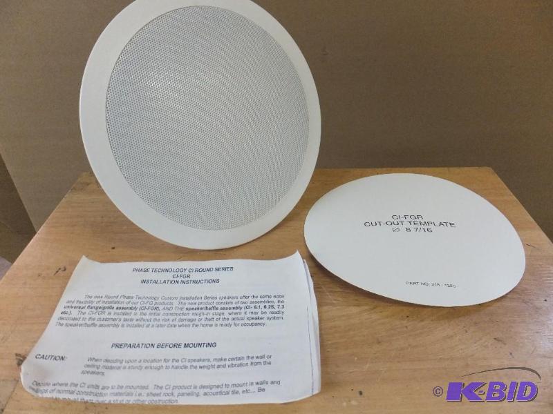 Grills for Installed Speakers