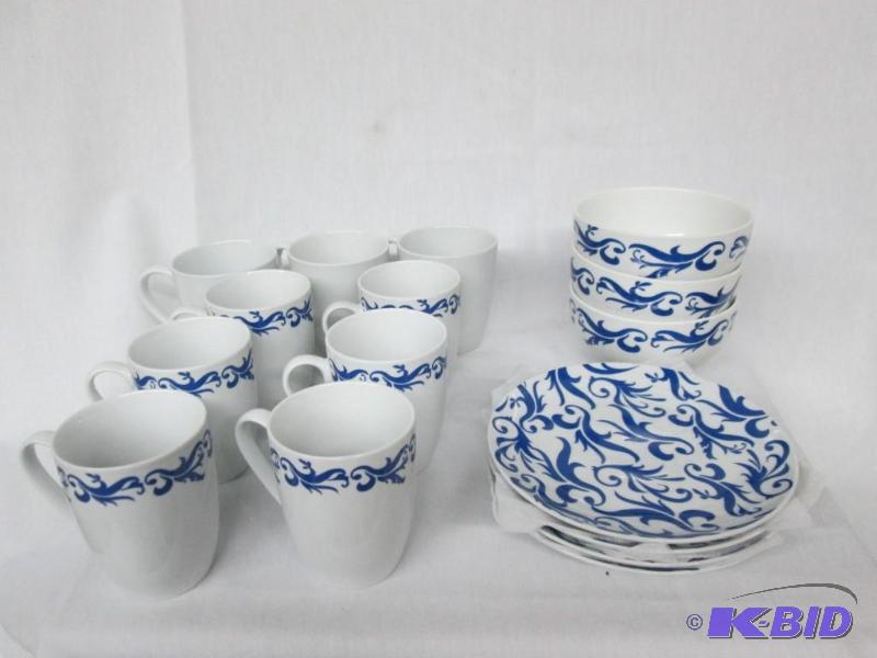 McLeland Scroll Porcelain Dinnerware